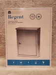 Architectural Mailboxes: Regent Wall Mount Small Lockable Stainless Steel Metal. Fixed Price $39.95.