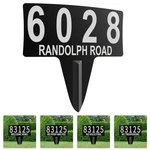 Metal House Address Yard Mailbox Sign With Numbers And Letters For Outside,no.... Fixed Price $26.37.