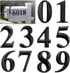 Self-adhesive Inch House Mailbox Numbers For Outside 0-9, 3'', BLACK,10 Pcs. Fixed Price $14.76.