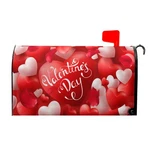 Anyako Valentine's Day Mailbox Covers Magnetic Standard 21X18 Inch, Red Heart. Fixed Price $16.31.