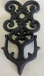 Cast Iron Antique Style Black Heavy Solid Door Knocker. Fixed Price $13.99.
