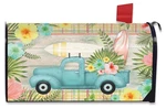 Briarwood Lane Tropical Pickup Truck Summer Large Oversized Mailbox Cover. Fixed Price $15.99.
