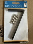 New Hillman Distinction #7 Floating Flush Mount Modern House Number Black 5". Fixed Price $7.99.