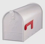 Gibraltar Elite White Medium Galvanized Steel Post-mount Mailbox E1100W00. Fixed Price $42.41.