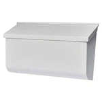 Architectural Mailboxes Wall Mount White Medium Rust-resistant Galvanized Steel. Fixed Price $126.75.