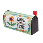Love Grows Here Mailbox Cover Standard Size. Fixed Price $15.00.