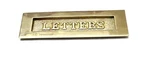 Solid Brass Letter Plate High-quality Door Mail Slot Cover For Vintage. Fixed Price $63.00.