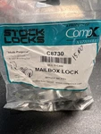 Compx National C8730 Pin Tumbler Mailbox Lock Multi Purpose Bright Nickel. Fixed Price $15.29.