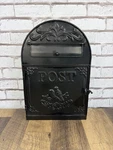 Metal Wall Mount Post With Slot And Door Mailbox. Fixed Price $49.99.