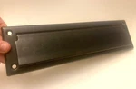 Baldwin 0012102 Brass Letter Box Plate Spring Tension Oil Rubbed Bronze Open. Fixed Price $74.95.