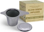 Lyon 304 Stainless Steel Tea Infuser With Double Wall Extra Fine Micro Mesh Inne. Fixed Price $12.88.