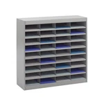 Safco E-z Stor Grey Mail Organizer 36 Letter Size Compartments. Fixed Price $523.99.