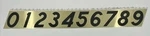 Hy-ko Aluminum 3.5 Non-reflective Adhesive Numbers Angle Cut GG-25. Fixed Price $5.99.