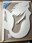 New Nature Brackets Mermaid Pvc Corbel 16 Beach House Decor. Fixed Price $27.95.