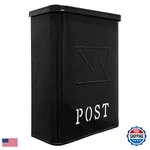 Nach Mailboxes For Outside Wall Mount 9.5 4.72 14.96 Inch Black. Fixed Price $54.40.