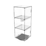 X 16" Rotating Mini Acrylic Tower Showcase Display 20000. Fixed Price $53.92.
