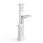 Mayne Newport Plus Mailbox Post With Standard Arm Weather-resistant, Durable C. Fixed Price $189.45.