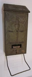 Primitive Old 1918 Liberty Victory Torch Wwi Fulton Usa Antique Wall Mailbox. Fixed Price $45.00.