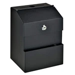 Mail Boss Locking Steel Suggestion Key Drop Box, Black. Fixed Price $35.65.