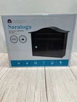 Architectural Mailboxes Lockable Saratoga Black Wall-mount 2550B-19. Fixed Price $45.60.