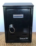 Serenelife Wall Mount Locking Mailbox Galvanized Steel 10IN With Key. Fixed Price $28.00.