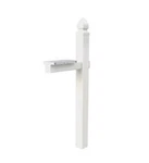 Architectural Mailboxes Whitley 57 In. White Pvc Post: Timeless And. Fixed Price $59.99.