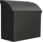 Nach Wall Mount Mailbox Black Alloy Steel Waterproof 12.4"H 7.1"D 11.8"W. Fixed Price $68.00.