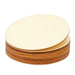 Juvale 12-PACK Unfinished Round Wood Boards For Crafts Inches, 6-INCH. Fixed Price $13.22.