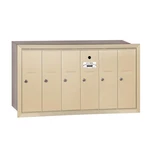 Salsbury Recessed Mounted Vertical Mailbox For Use With Usps Lock 6 Doors. Fixed Price $731.51.