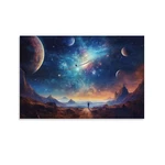 Jhxnjdpost Solar System Astronaut Poster Space Canvas Wall Art Aesthetic Deco.... Fixed Price $16.97.
