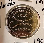 *2ND Regiment*national Guard*camp Goldfield*colorado*good For 12 1/2 In Trade. Fixed Price $69.95.