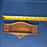 Vintage 1900S Letter Box Deco Style Copper,brass,bronse Mix. Fixed Price $100.46.