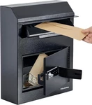 Secure Key Drop Box With Digital Lock - Waterproof Cash Depository Safe. Fixed Price $166.99.