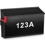 Kyodoled Wall Mount Mailboxes For Outside With Flag And Black. Fixed Price $55.56.