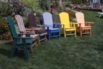 A&l Furniture Co. Amish-made Poly Upright Adirondack Chairs 13 Color Options. Fixed Price $399.00.