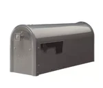 Gibraltar EM110GM0 Standard Size Galvanized Steel Rural Mailbox Gray. Fixed Price $12.00.