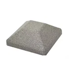 Simtek 5 In. X Ecostone/ashland Square Top Post Cap - Grey/nantucket Gray. Fixed Price $9.99.