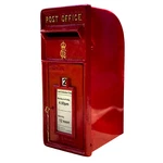 Royal Cr Iii Post Mailbox Red Cast Iron - Wall Mounted Or Standing. Fixed Price $277.24.