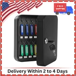 Kyodoled Key Cabinet Wall Mount, Locking Box Organizer, With. Fixed Price $27.18.