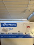 Post Master Mailbox Roadside Classic White Standard C1100W00. Fixed Price $24.99.