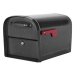 Architectural Mailboxes Oasis 360 Locking Satin Black Post Mount Large. Fixed Price $105.00.