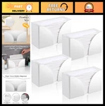 4-PACK Acrylic Paper Towel Dispenser Clear Countertop Holder For Bathroom & Ki. Fixed Price $79.99.