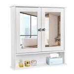 Bathroom Medicine Cabinet With 2 Door Mirror Storage Wall Mount. Fixed Price $38.99.