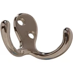 Hillman 852292 Double Clothes Hook Nickel Pack. Fixed Price $8.95.