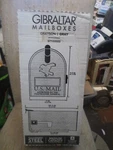 Gibraltar Grayson Mailbox Post Mount Medium Size Steel In ST100000. Fixed Price $16.79.
