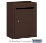 Salsbury Industries 2240ZP Letter Box Bronze With Lock & Keys Surface Mount New. Fixed Price $199.00.