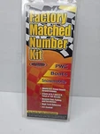 Nos Hardline Factory Matched Number Kit 4 Sets A-z 0-9 Green Black TEBKG200. Fixed Price $14.98.