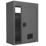 Through The Wall Drop Steel Dark Gray Mailbox, 12.5 6.3. Fixed Price $75.99.