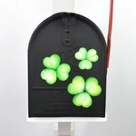 Magnet (partial Cover) Shamrocks Set Of 3 For Door Clover. Fixed Price $8.25.