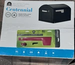Architectural Mailboxes Centennial Extra Large Black Steel Post Mount. Fixed Price $54.99.